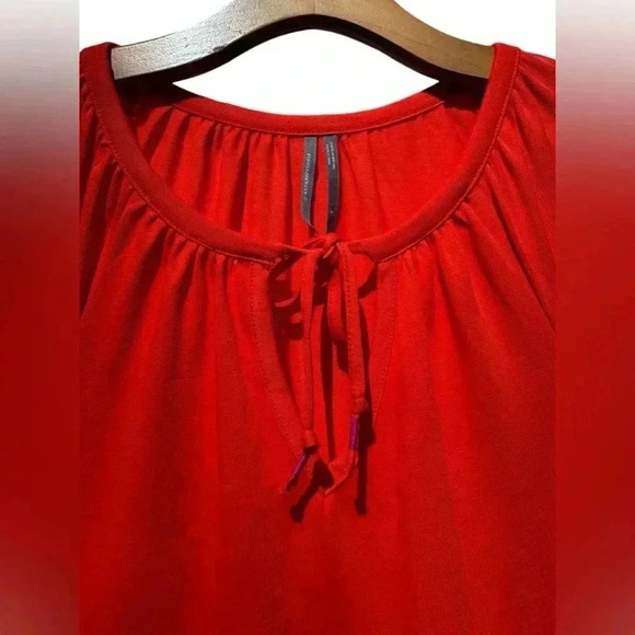 ANTHROPOLOGIE Orange Anais tunic dress Size S - Picture 9 of 16